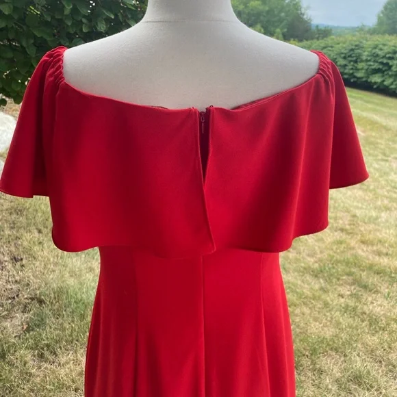 Boston Proper Red Maxi Dress - Picture 11 of 16